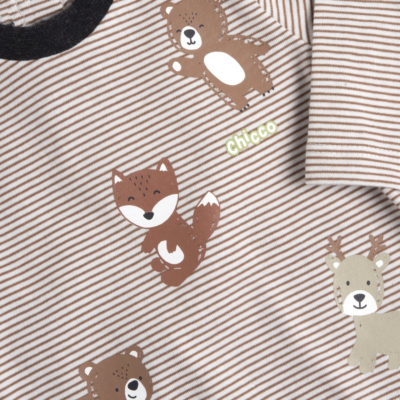 Camiseta Chicco manga larga animales