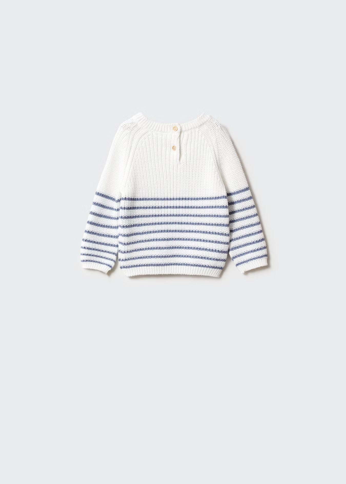 Jersey Punto Rayas Mango Kids azul