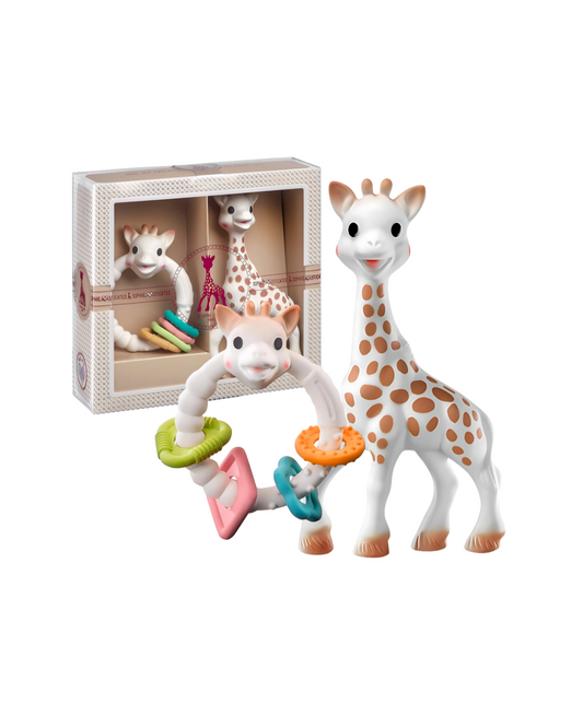 Kit Sophie la Girafe + anillo de dentinción Colo´rings