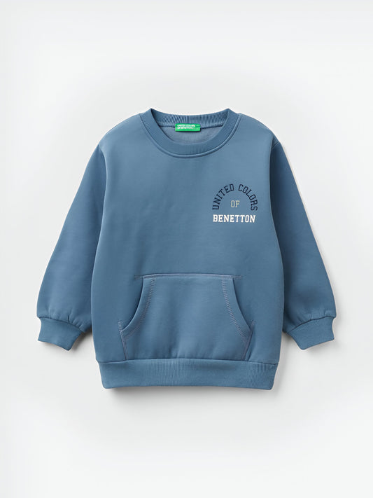 Sweatshirt Benetton bolsillo canguro