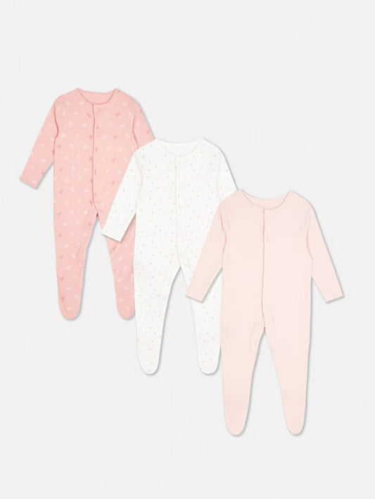 Pijamas Primark Tripack