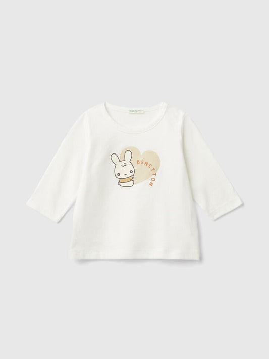Camiseta Benetton algodón orgánico